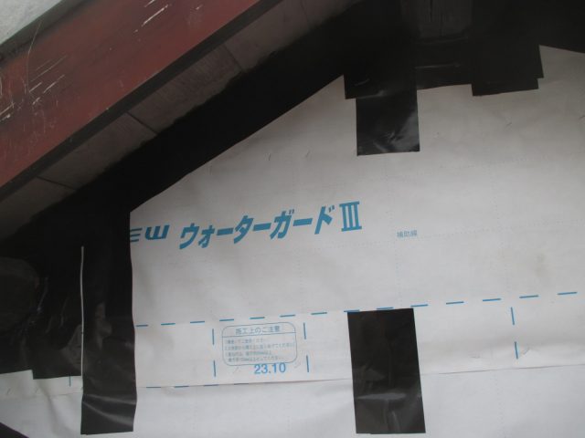 姫路市の外壁張り替えにおける透湿防水シート新設
